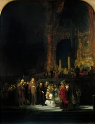 The Woman taken in Adultery, 1644